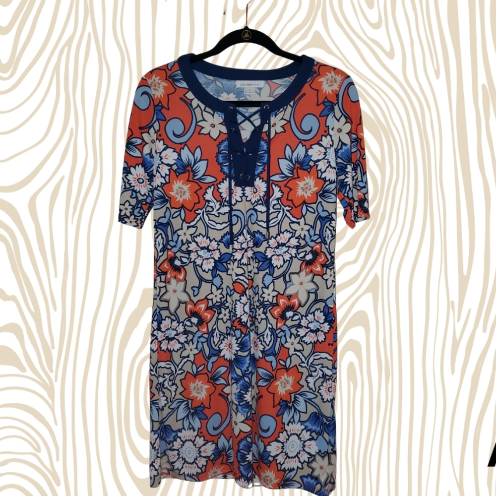 Floral Short Sleeve Dress
